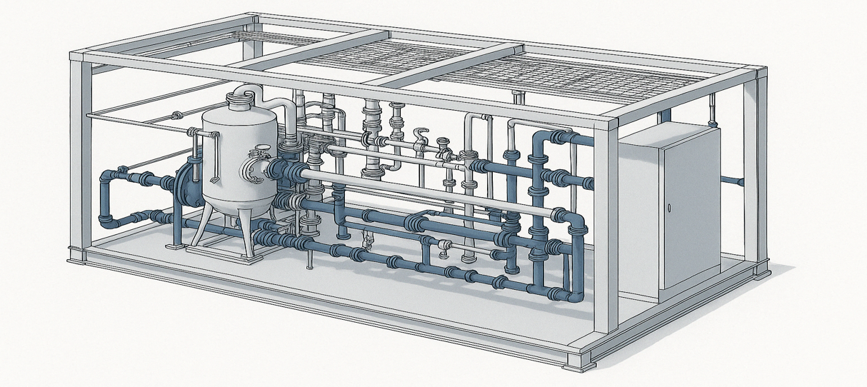 Decarb L-15 Modular Biogas Capture & Conversion Unit
